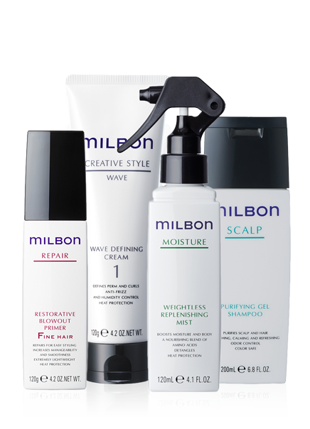 Discover the most popular hair care products offered by Milbon